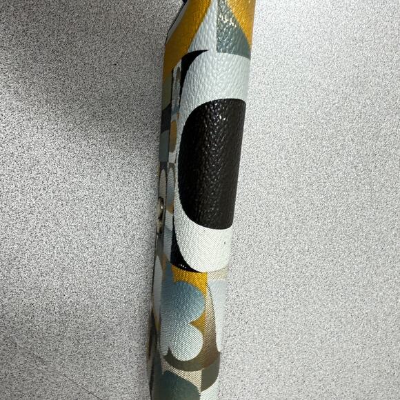 Tous Leather Wallet Multicolor Logo Bear Zip Around Cards Colorful Classic * - Picture 7 of 14